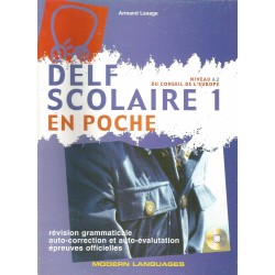 Delf Scolaire 1 en poche A2 + Audio CD