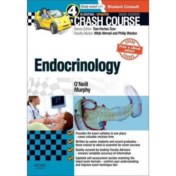 Crash Course Endocrinology 4th Edition, Ronan O'Neill