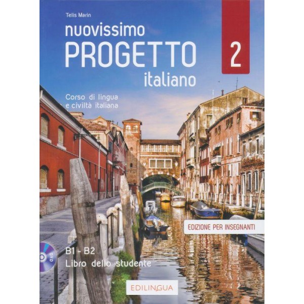 Nuovissimo Progetto italiano 2 - Libro dello studente, edizione per insegnanti + DVD