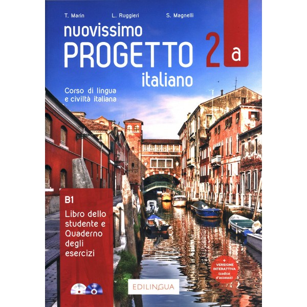 Nuovissimo Progetto italiano 2a - Libro + Quaderno + DVD + CD