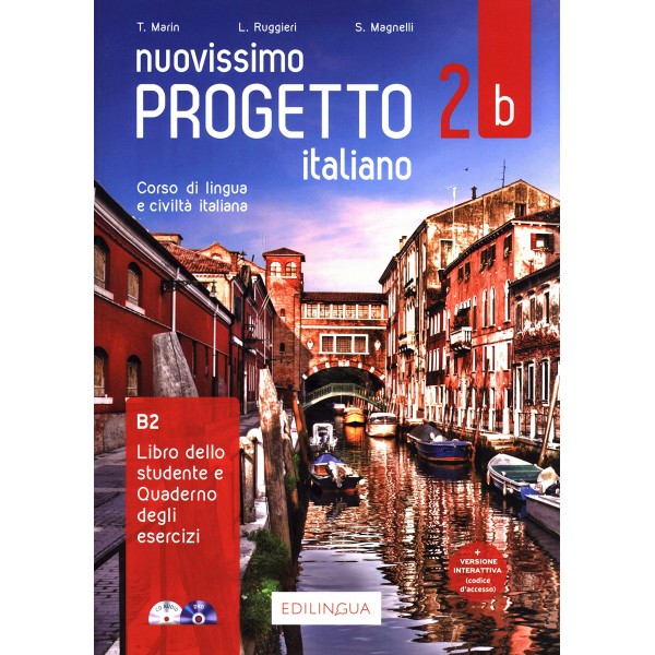 Nuovissimo Progetto italiano 2b - Libro + Quaderno + DVD + CD