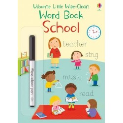 Little Wipe-Clean Word Book - School