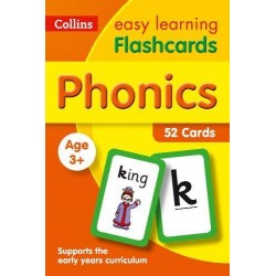 Phonics Flashcards (Collins Easy Learning Preschool)