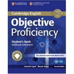 Objective Proficiency Student's Book Without Answers with Downloadable Software