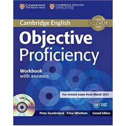 Objective Proficiency Workbook With Answers with Audio CD