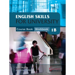 English Skills for University Level 1B Course Book and Workbook + Audio CDs