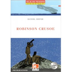 Level 2 Robinson Crusoe with Audio CD