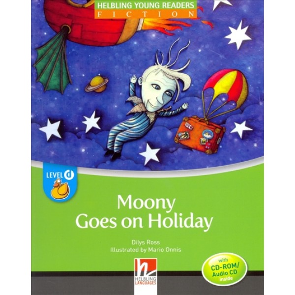Moony Goes on Holiday with Audio CD 