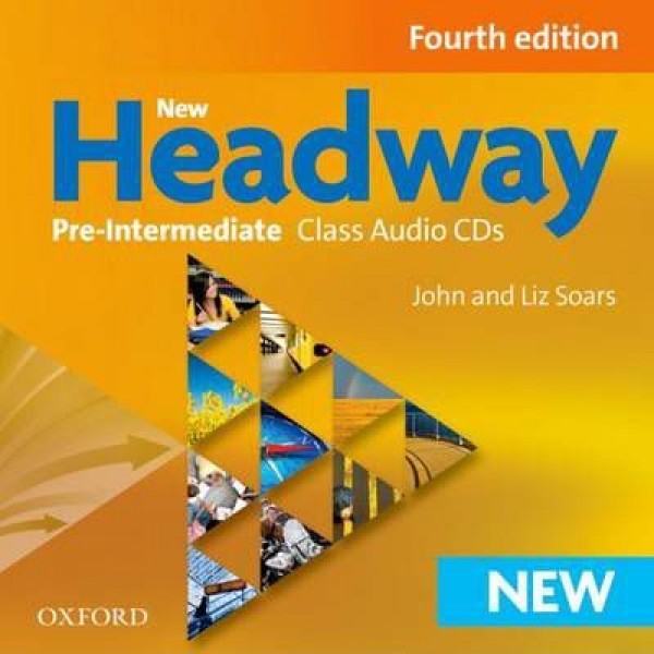 New Headway 4th Edition Pre-Intermediate A2-B1 Class Audio CDs
