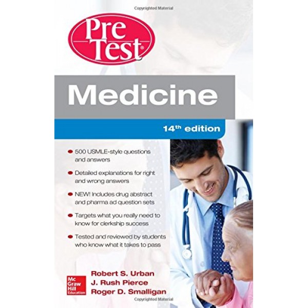 PreTest Medicine Self-Assessment and Review 14th Edition, Urban