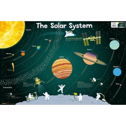 Collins Children's Poster - Solar System
