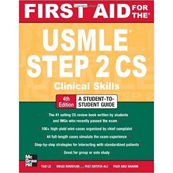 First Aid for the USMLE Step 2 CS 4th Edition