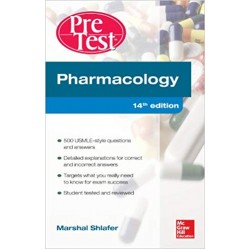 PreTest Pharmacology Self-Assessment and Review 14th Edition, Shlafer