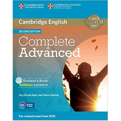 Complete Advanced Student's Book without Answers with CD-ROM