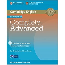 Complete Advanced Teacher's Book with Teacher's Resources CD-ROM
